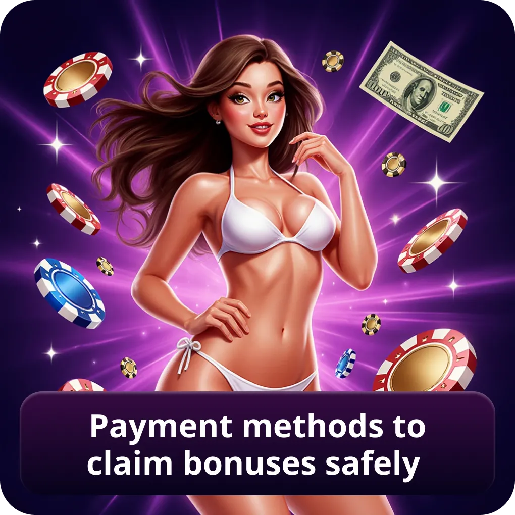 Payment methods to claim bonuses safely